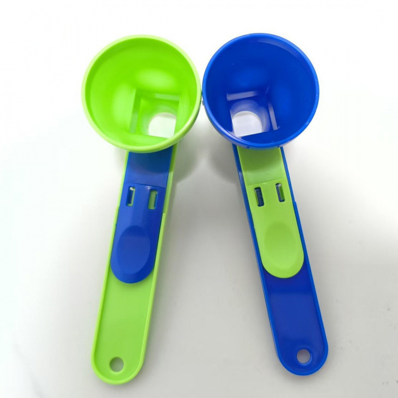 Whey Protein Isolate - Mess-Free Sliding Funnel Measuring Spoon Durable