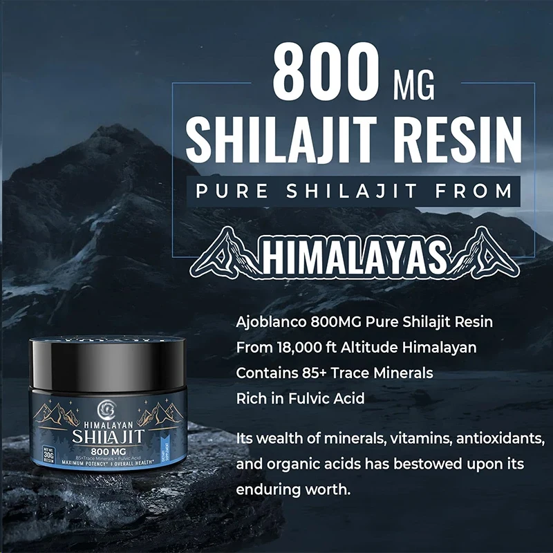 Shilajit Resin Pure - Pure Himalayan organic Shilajit resin -