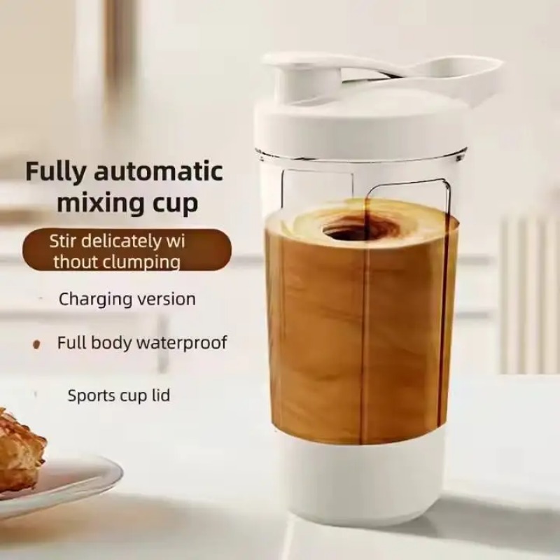 Whey Protein Isolate - Electric Self Stirring Mug with Scale