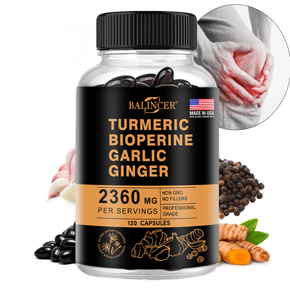 Turmeric Ginger Capsules 2360m - огляд і ціна Turmeric Curcumin Capsule