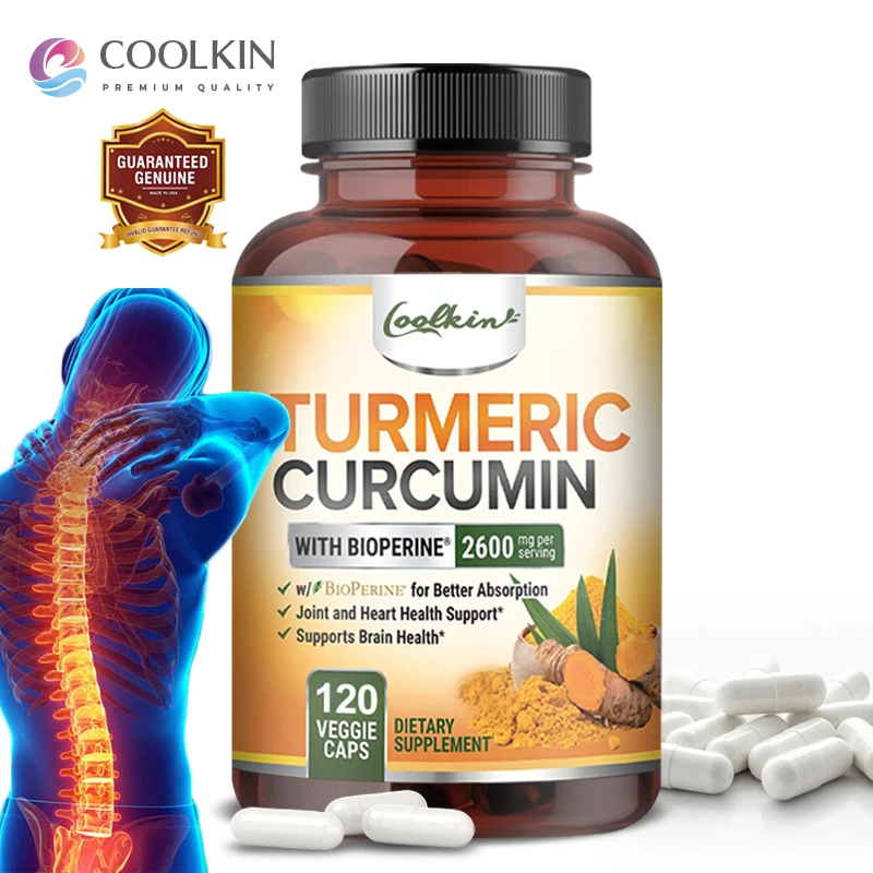 Curcumin Supplement with Black - огляд і ціна Turmeric Curcumin Capsule