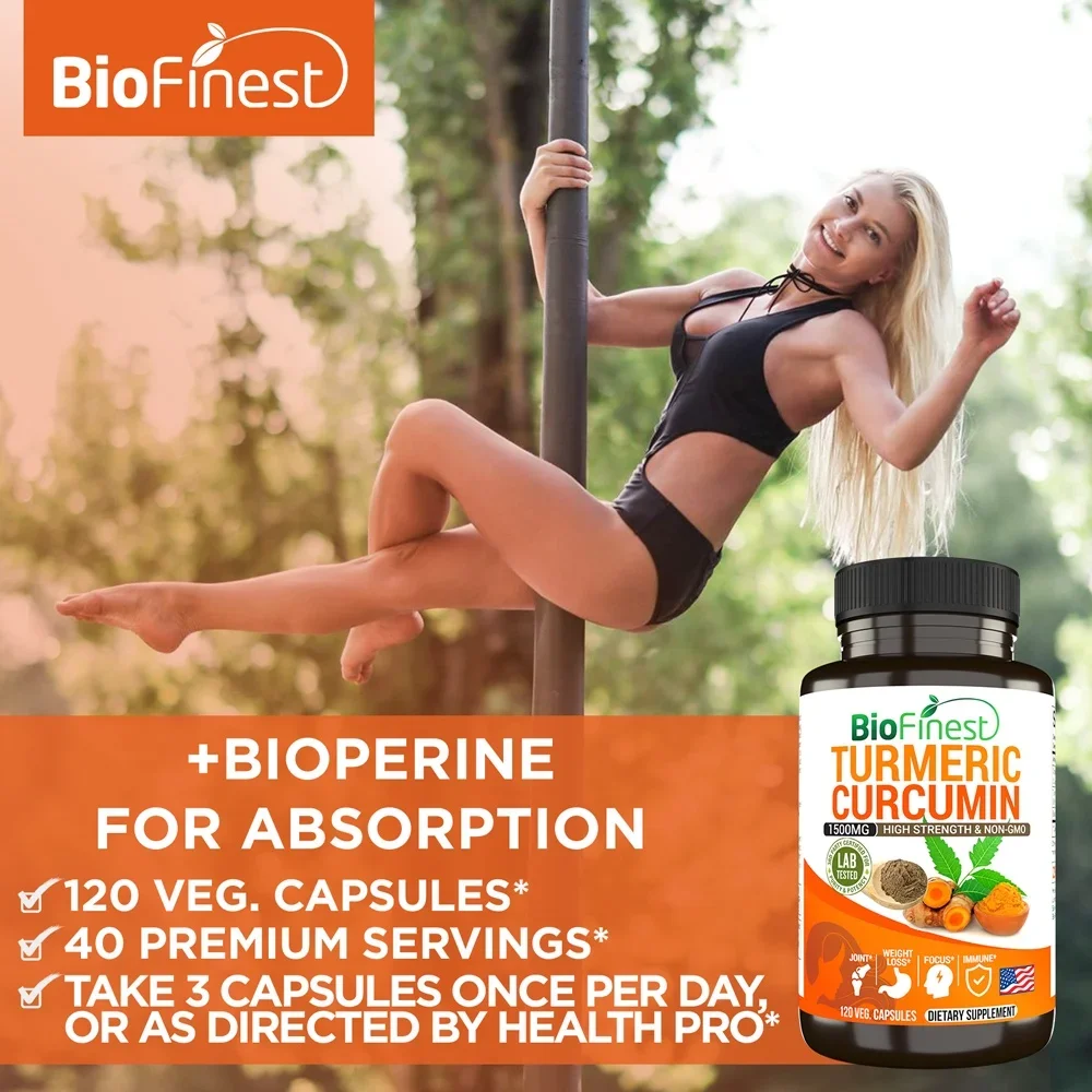 Biofinest Curcumin 1500 Mg 95% - огляд і ціна Turmeric Curcumin Capsule