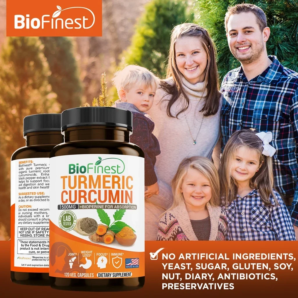 Biofinest Curcumin 1500 Mg 95% - огляд і ціна Turmeric Curcumin Capsule