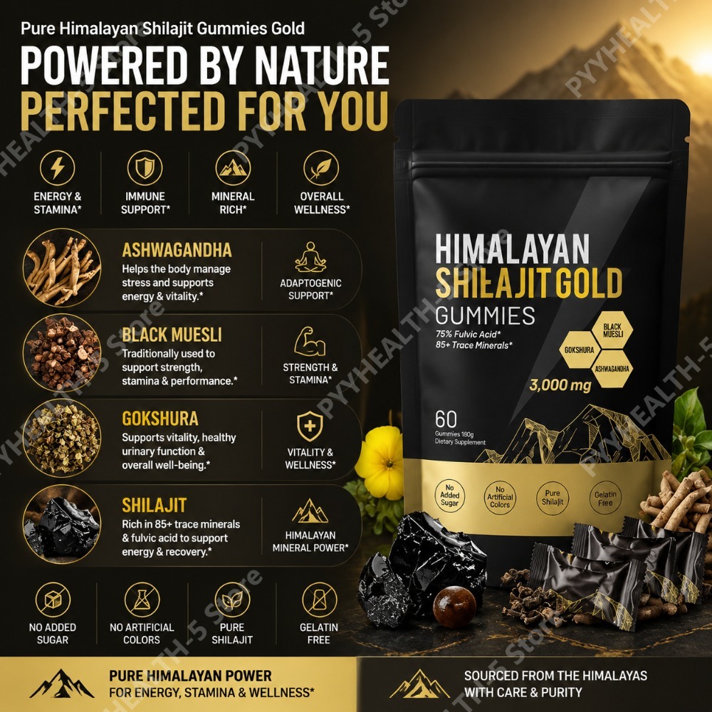 Pure Himalayan Shilajit Gummie - огляд і ціна Shilajit Resin Pure