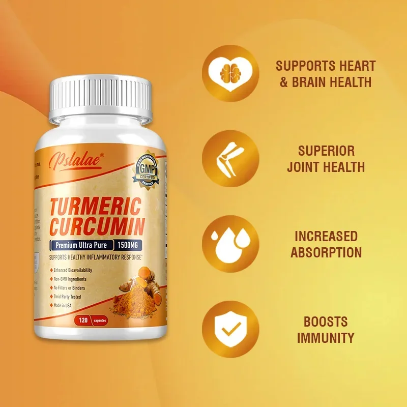 Turmeric Curcumin - Antioxidan - огляд і ціна Turmeric Curcumin Capsule