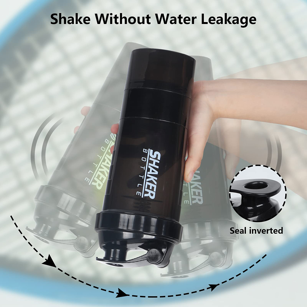 3 Layers Shaker Protein Bottle - огляд і ціна Whey Protein Isolate