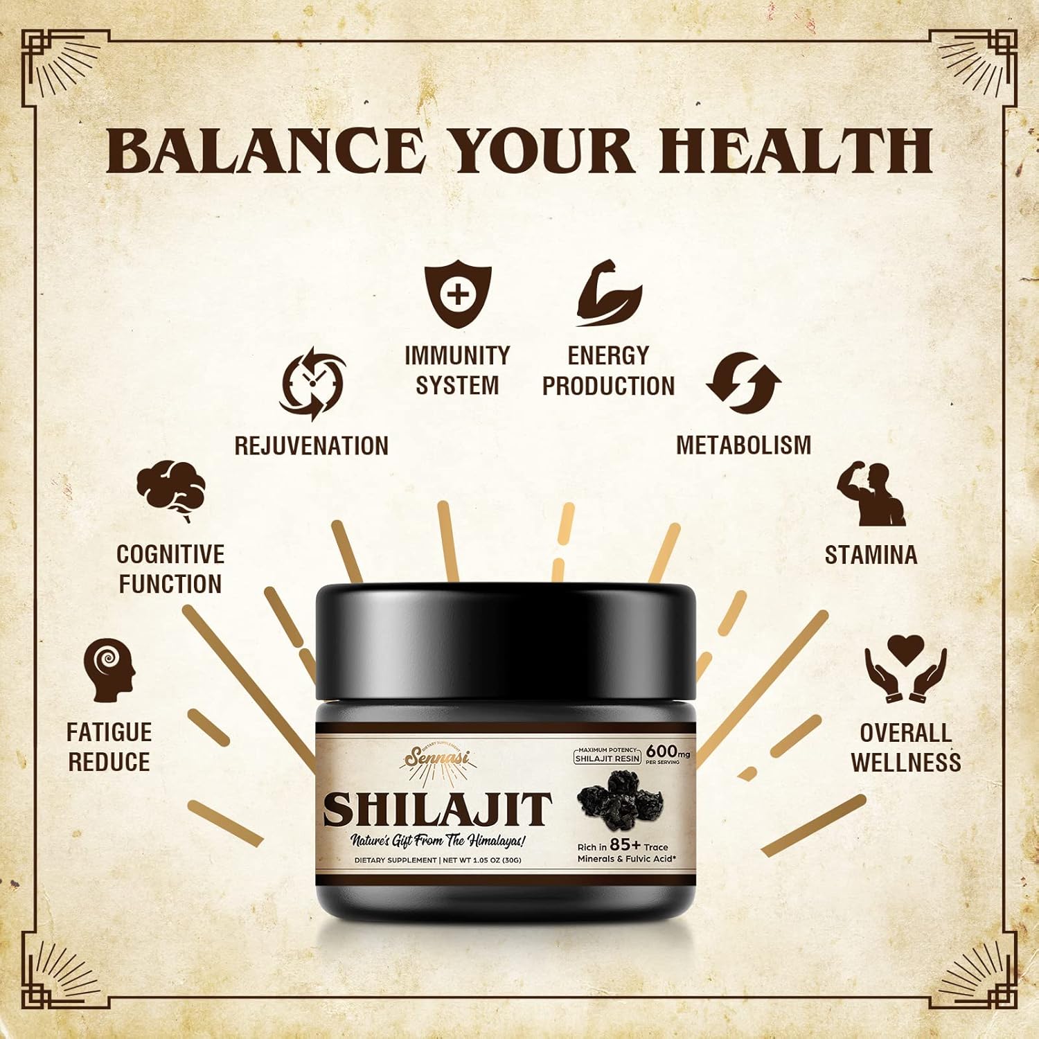 100% Pure Natural Himalayan Or - огляд і ціна Shilajit Resin Pure