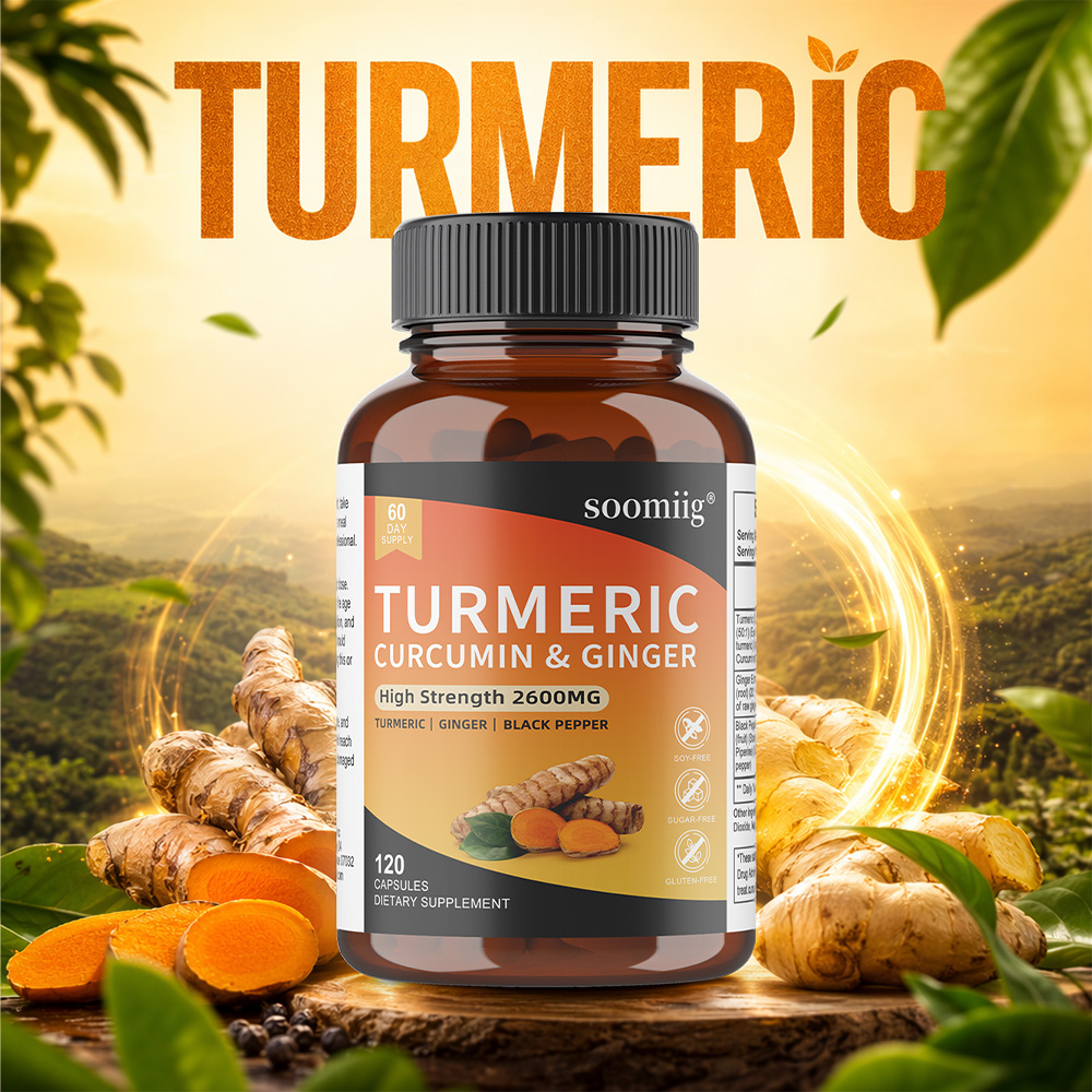 Turmeric Curcumin Capsules wit - огляд і ціна Turmeric Curcumin Capsule