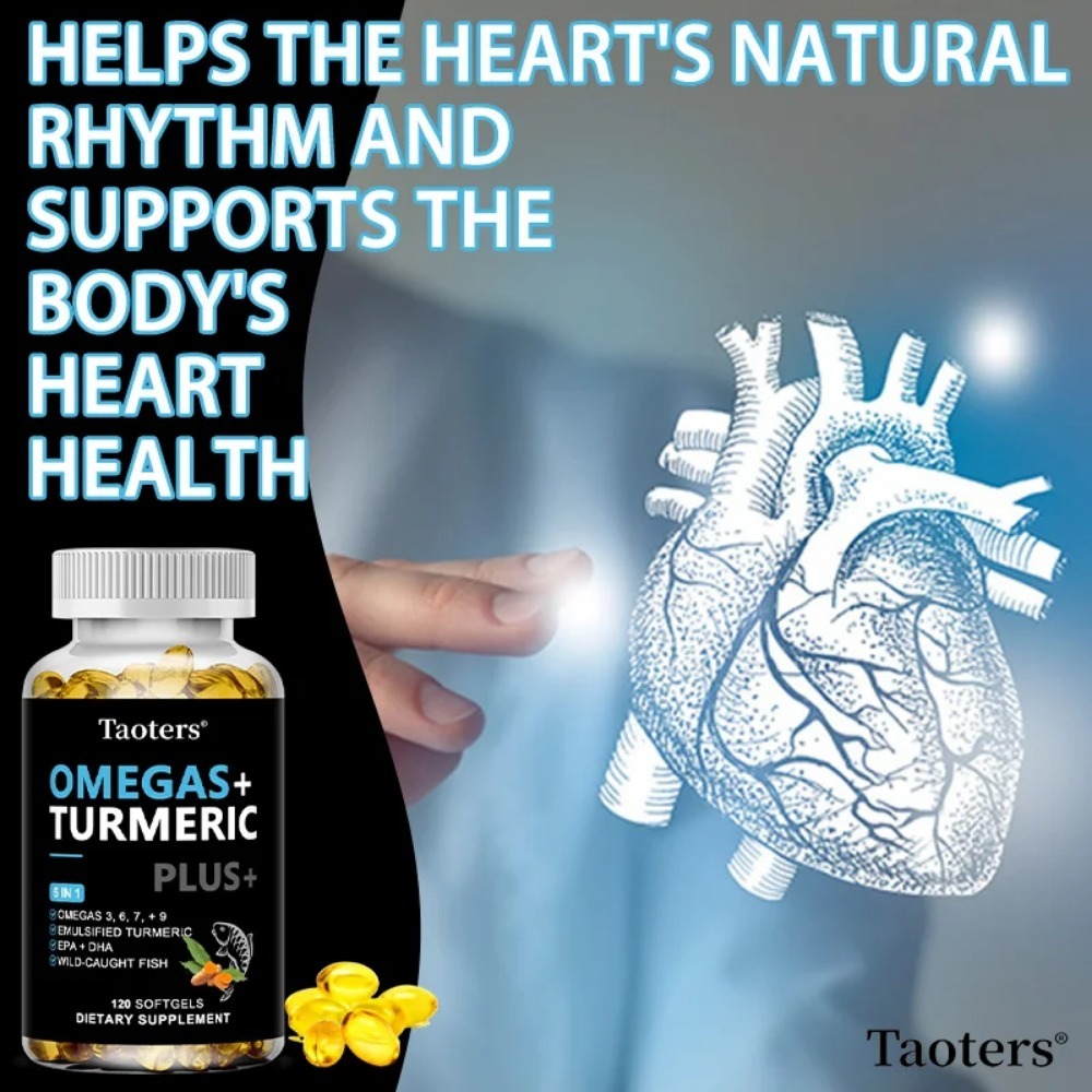 Omega 3 6 9 Supplement Plus -  - огляд і ціна Turmeric Curcumin Capsule