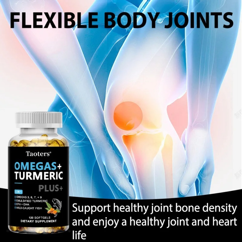 Omega 3 6 9 Supplement Plus -  - огляд і ціна Turmeric Curcumin Capsule