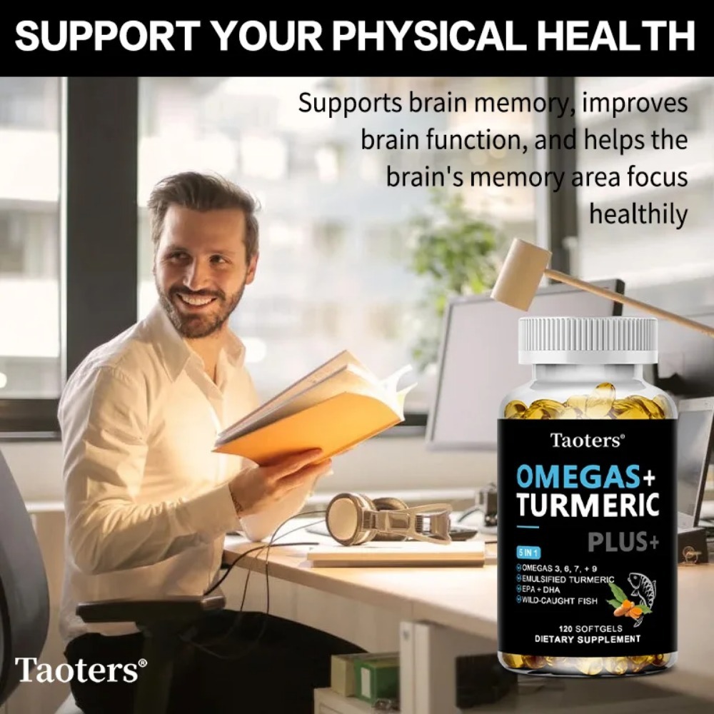 Omega 3 6 9 Supplement Plus -  - огляд і ціна Turmeric Curcumin Capsule