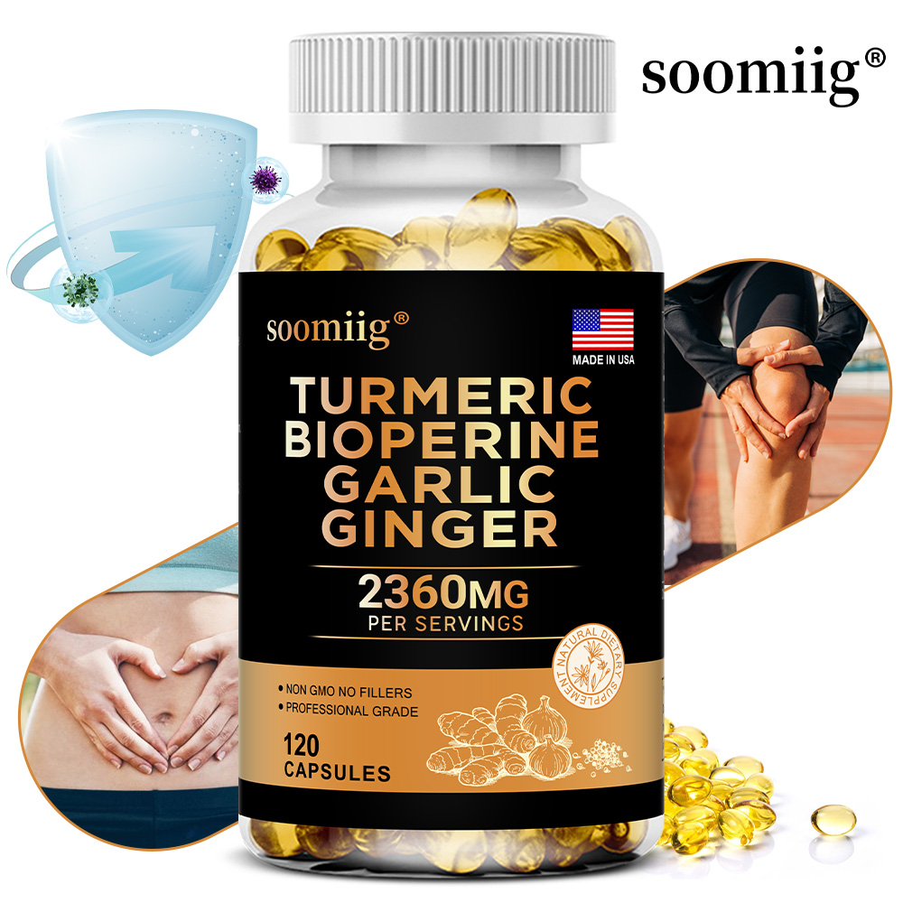 Turmeric Ginger Supplement wit - огляд і ціна Turmeric Curcumin Capsule
