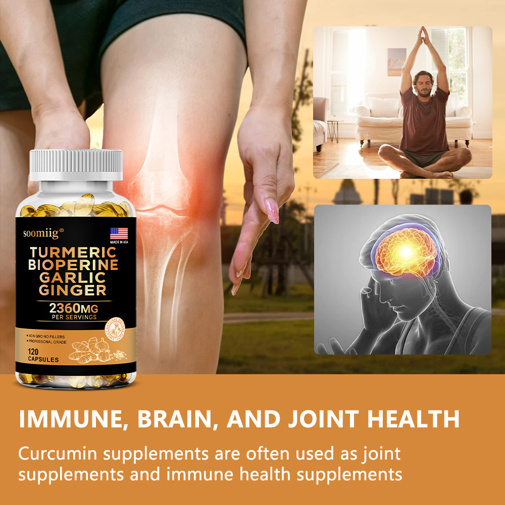 Turmeric Ginger Supplement wit - огляд і ціна Turmeric Curcumin Capsule
